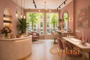 Beauty salon na Dorćolu sa gotovim enterijerom i bazom klijenata